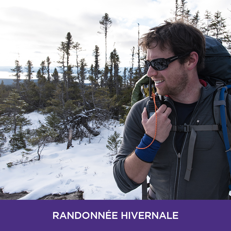 Randonnée hivernale