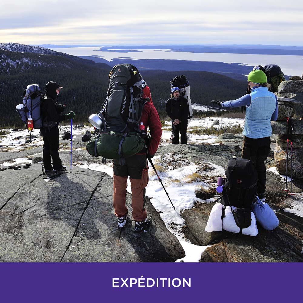 Formation en expédition - Rando Quebec